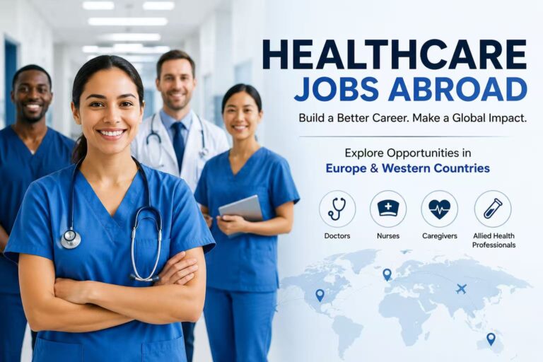 Healthcare Jobs in Europe and Western Countries (Complete Guide for International Medical Professionals)