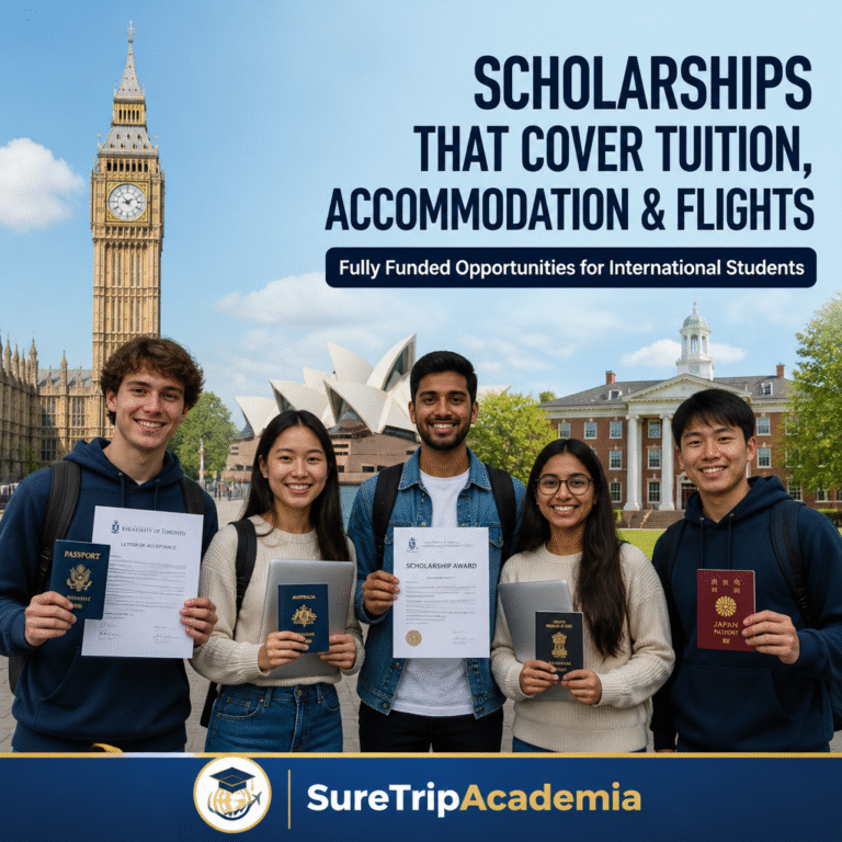 Scholarships That Cover Tuition, Accommodation and Flights: Complete Guide for International Students