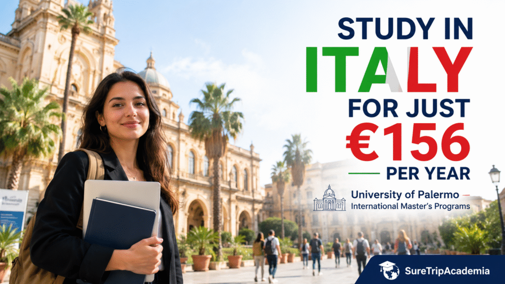International students celebrating fully funded scholarship opportunities for studying abroad.
