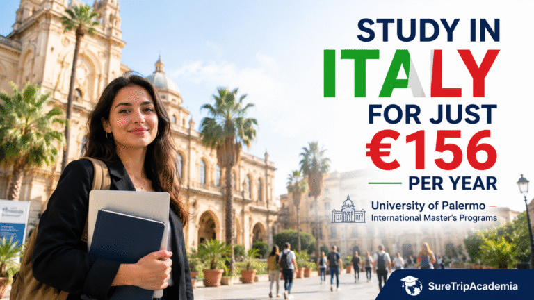 International students celebrating fully funded scholarship opportunities for studying abroad.