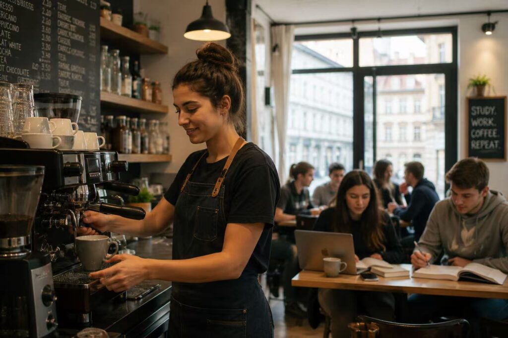 Part-time jobs for international students