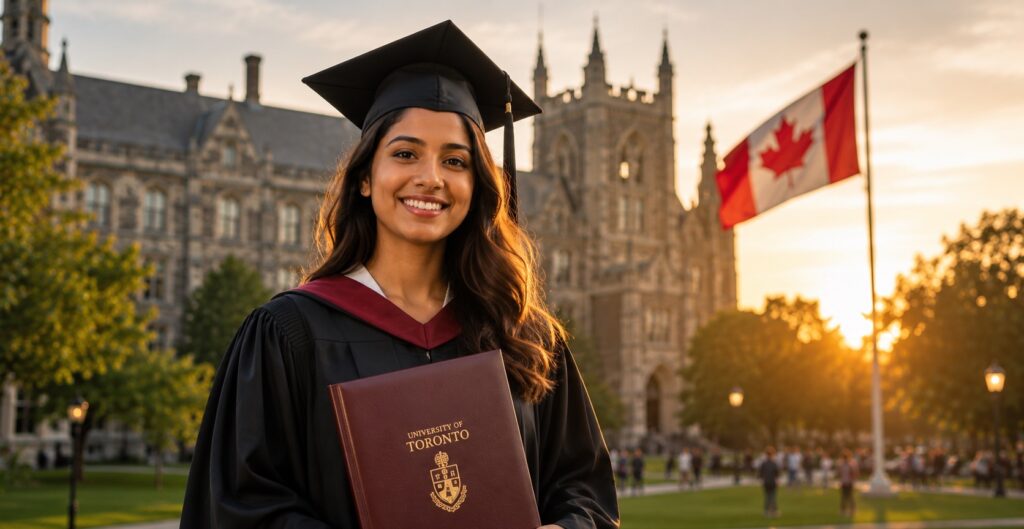 Successful international graduate in Canada