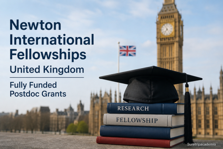 Newton International Fellowships United Kingdom 2027 | Fully Funded Postdoc Grants