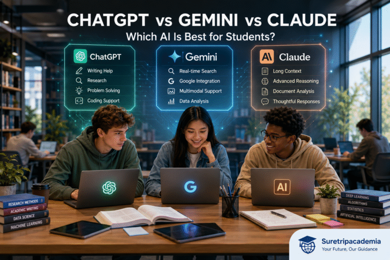 ChatGPT vs Gemini vs Claude for students